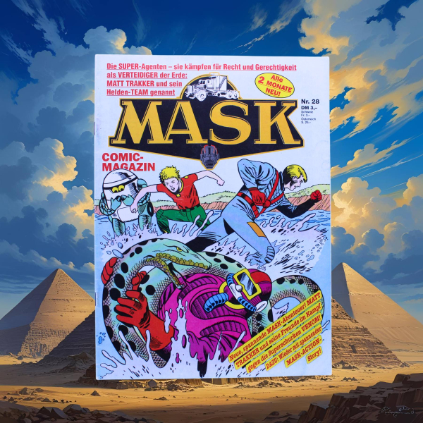 MASK Comic Magazin Nr. 28 – Entscheidung am Amazonas (1992, Interpart) | Selten